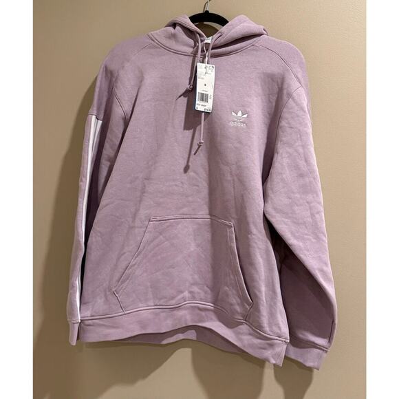 Adidas Tech Hoody Hoodie Purple Lavender Small Sm S NWT - Picture 2 of 4